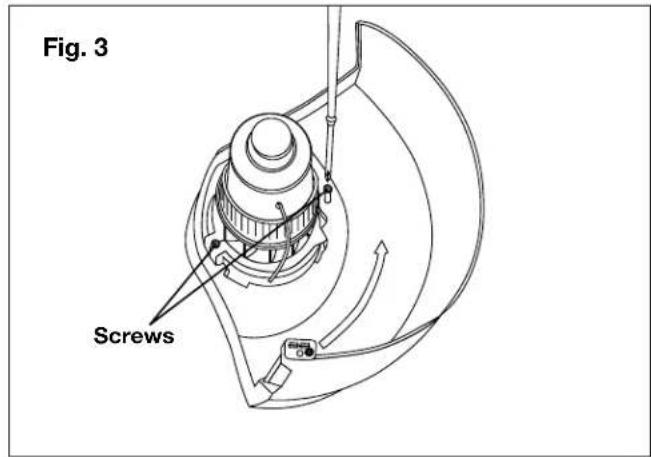 Snow Joe TRJ609E - Fitting the safety guard - 2