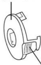 Snow Joe TRJ609E - Replacing the spool - 1