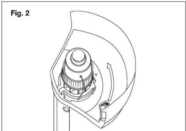 Snow Joe TRJ609E - Fitting the safety guard - 1