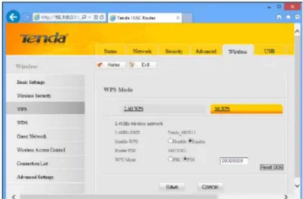 Tenda W900U - Enter the PIN from my Access Point: - 1