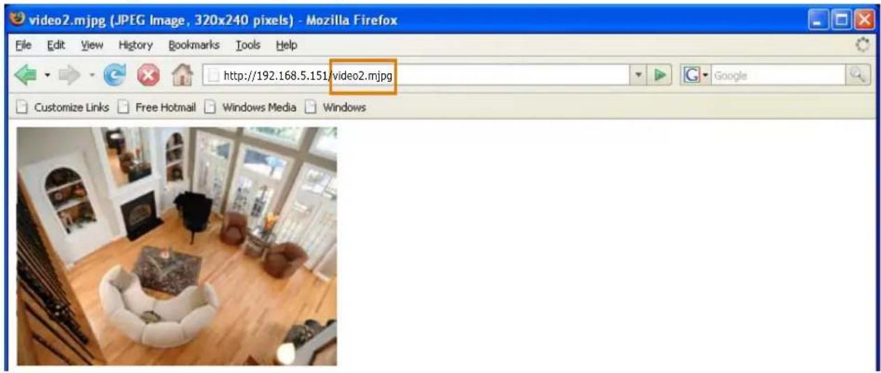 video2.mjpg (JPEG Image, 320x240 pixels) - Mozilla Firefox File Edit View History Bookmarks Tools Help http://192.168.5.151/video2.mjpg Customize Links Free Hotmail Windows Media Windows