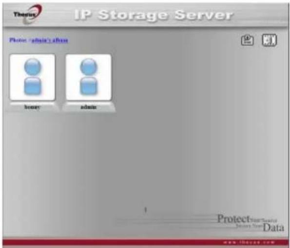 IP Storage Server Photo -admin's admin home admin Protect www IP Storage Server January 2016 Data www.thesys.com