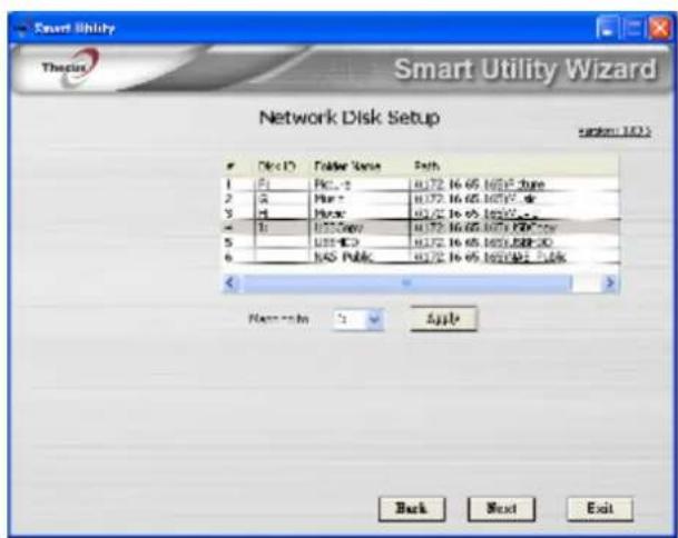 Smart Utility Theories Smart Utility Wizard Network Disk Setup system: 1023 File ID: Folder Name: Path 1 P1 P2...o RJ72.16.65.16E12.dtype 2 P2 P3e RJ72.16.65.16E12.dk 3 P4 P5e RJ72.16.65.16E12.cdr 4 P6 RJ72.16.65.16E12.PDF-00 5 RJ72.16.65.16E12.PDF-30 6 RJ72 Public RJ72.16.65.16E12.PDF-30 Back Next Exit