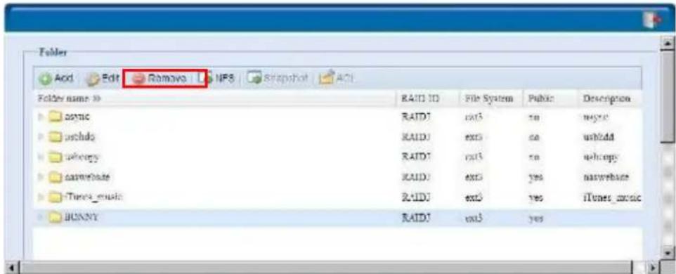 Folder Add Edit Remove NP8 Snapshot A21 Folder name: async Mechanical Mechanical software certificate iTunes_music BUNNY RAID: ID File System Public Description RAID: ext3 no mysec RAID: ext3 no ubadd RAID: ext3 no uwhcpy RAID: ext3 yes nawbase RAID: ext3 yes iTunes_acscic RAID: ext3 yes