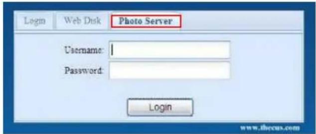 Login Web Disk Photo Server Username: Password: Login www.thccus.com