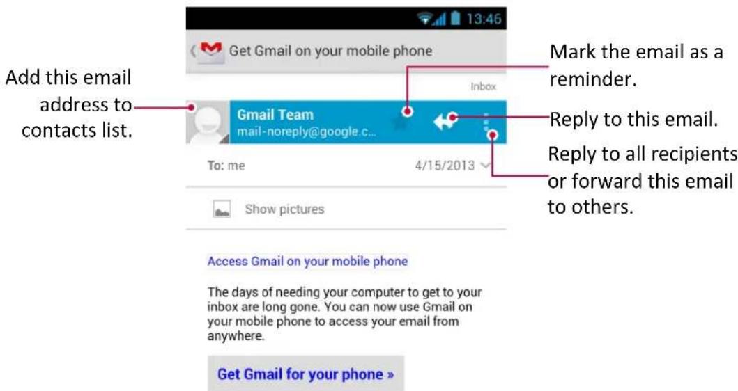 PRESTIGIO MultiPhone 7500 - View your Gmail Inbox - 2