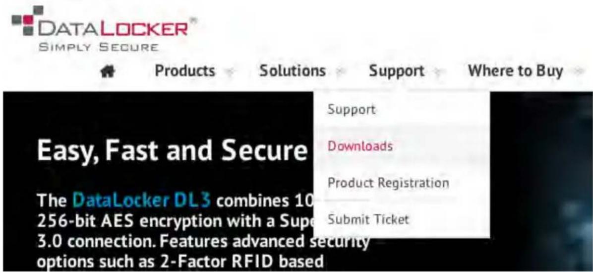 DATALOCKER SIMPLY SECURE Products Solutions Support Where to Buy Easy, Fast and Secure The DataLocker DL3 combines 10 256-bit AES encryption with a Sup 3.0 connection. Features advanced security options such as 2-Factor RFID based Support Downloads Product Registration Submit Ticket