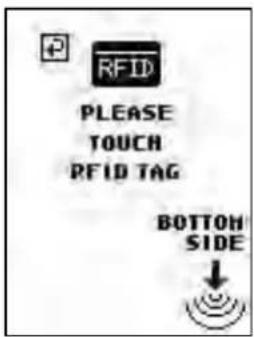 RFID PLEASE TOUCH RFID TAG BOTTOM SIDE