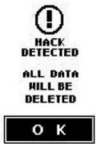 HACK DETECTED ALL DATA HILL BE DELETED O K