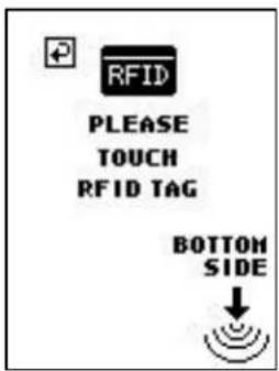 RFID PLEASE TOUCH RFID TAG BOTTOM SIDE