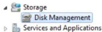 Origin Storage DL3 FIPS Edition - Then press Disk Management - 1