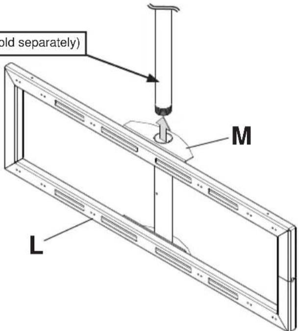 Peerless-AV DS-MBY942L-2X1 - x 1/2" phillips screw - 7