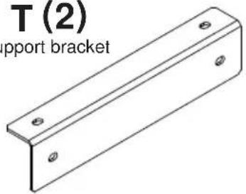 Peerless-AV DS-MBY947L-3X1 - x 1/2" phillips screw - 3