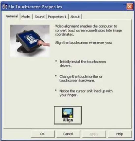 ELO E443709 - Calibrating the Touchscreen - 1