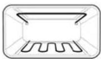 WESTINGHOUSE PORS663L/R - SMALL OVEN/GRILL - 1