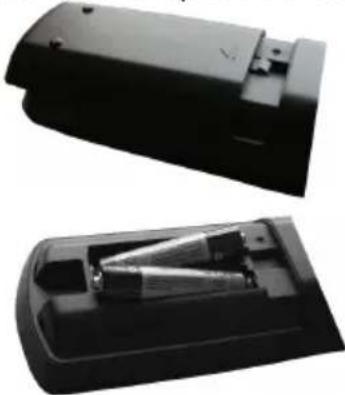 Finlux 26H6030-D - Inserting Batteries - 1