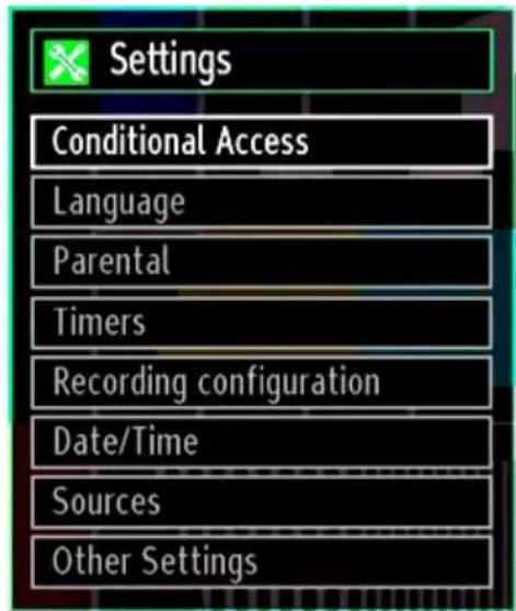 Finlux 26H6030-D - Configuring Your TV's Settings - 1
