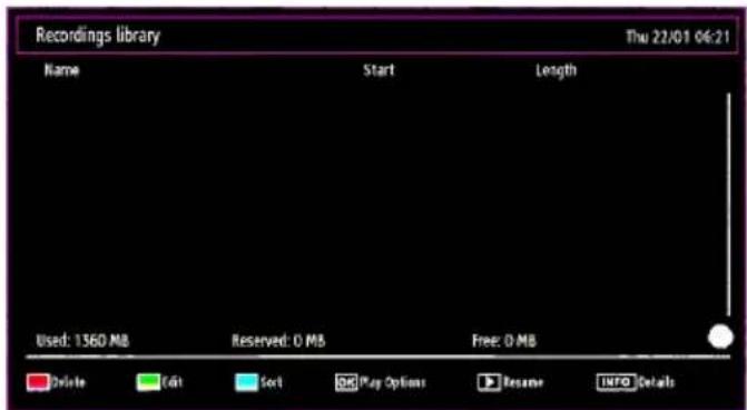 Finlux 26H6030-D - Watching Recorded Programmes - 1