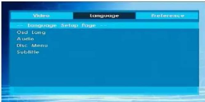 Finlux 26H6030-D - Language Setup - 1