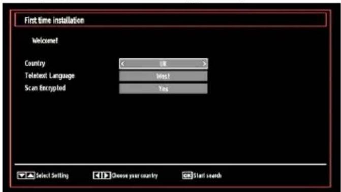 Finlux 26H6030-D - First Time Installation - 2