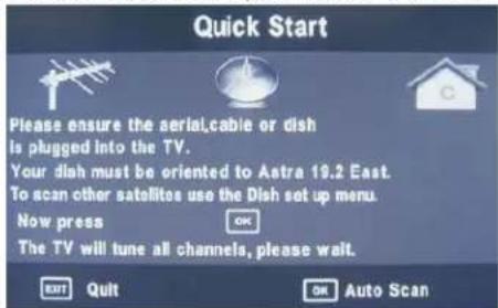 Cello LED2612QD - To turn off the LED TV - 2