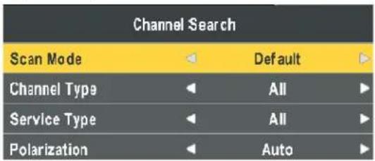 Cello LED2612QD - Scan Menu - 1