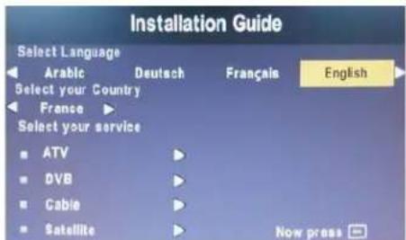 Cello LED2612QD - To turn off the LED TV - 1