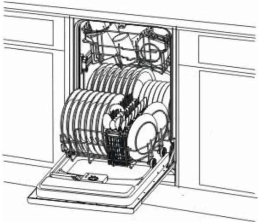 Avanti DW183W - BUILT-IN DISHWASHER / LAVAPLATOS INSTALLATION MANUAL / MANUAL DE INSTALACION - 1