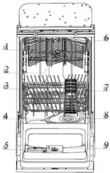 Technical diagram of an internal combustion chamber with numbered components for identification