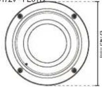 Vivotek SF8172V - Dimensions - 1