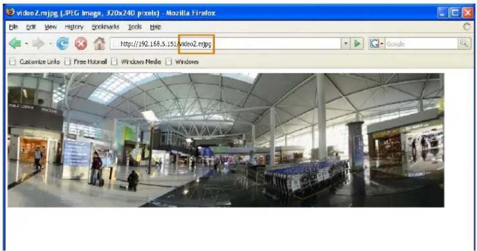 video2.mjpg (JPEG Image, 320x240 pixels) - Mozilla Firefox File Edit View History Bookmarks Tools Help http://192.168.5.151/video2.mjpg Customize Links Free Hotwall Windows Media Windows