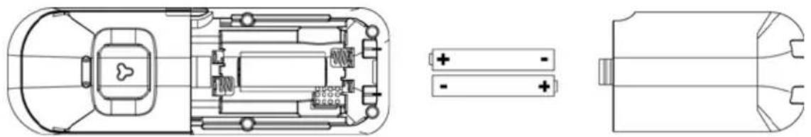 PHILIPS SE6302S - Install battery - 2