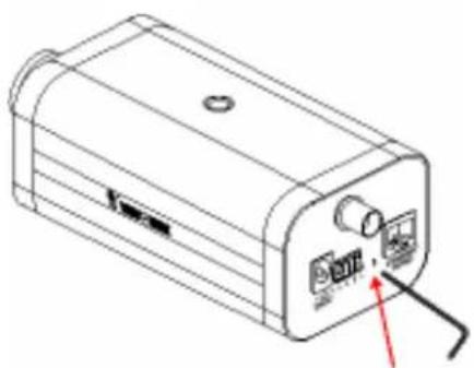 Vivotek IP2122 - Reset and restore - 1