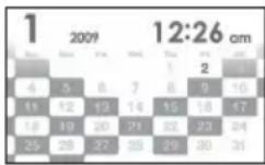 SONY DPFD72NB - Clock and calendar display - 14