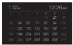SONY DPFD72NB - Clock and calendar display - 15