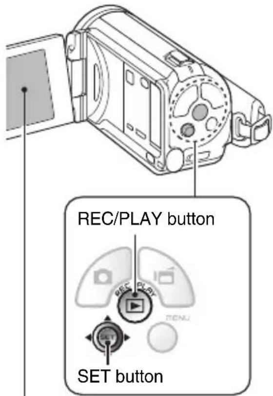 SANYO VPC-TH1S - Select the image to play back. - 1