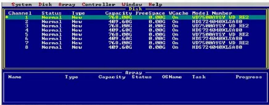 Highpoint RocketRAID 3522 - - BIOS Command Overview - 1