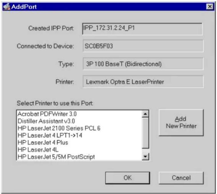 LEVELONE WPS-0100USB - IPP Client Configuration (Windows 95/98/ME/NT 4.0) - 2