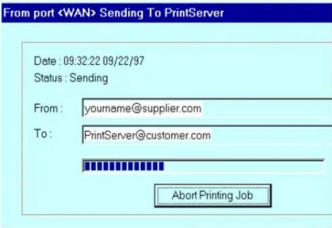 LEVELONE WPS-0100USB - Printing through the Internet - 1