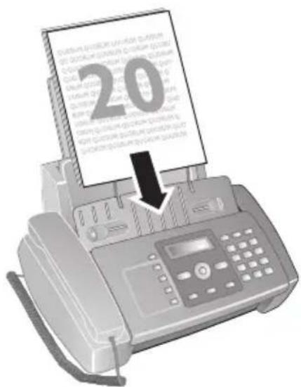 SAGEM IPF 555 Fax Jet - Inserting Documents - 1