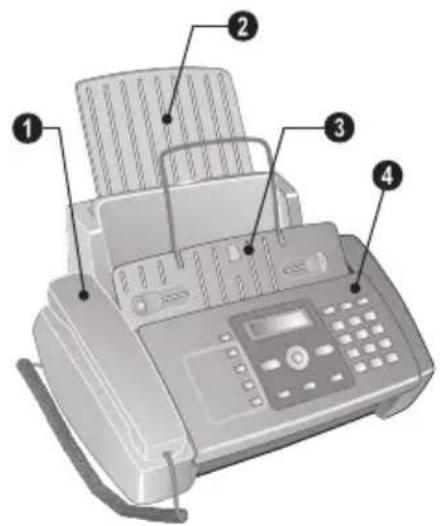 SAGEM IPF 555 Fax Jet - Machine Overview - 1