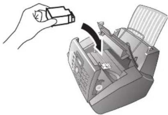 SAGEM IPF 555 Fax Jet - Only Insert Cartridge When Connected to the Electric Power Source - 1