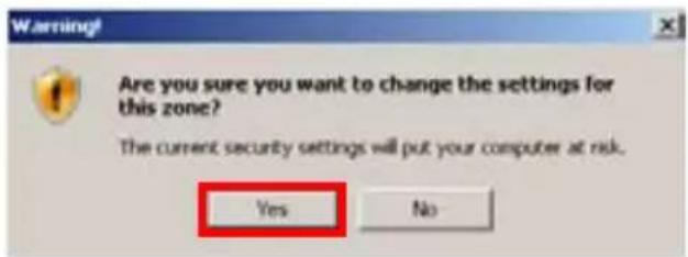 SWANN SW342-LPP - Changing Security Settings on Internet Explorer - 6