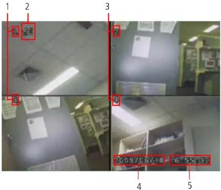 SWANN SW342-LPP - Starting the DVR - 1