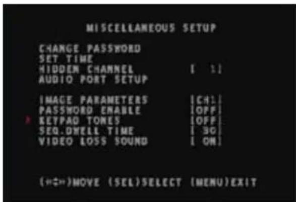 SWANN SW342-LPP - Keypad Tones - 1