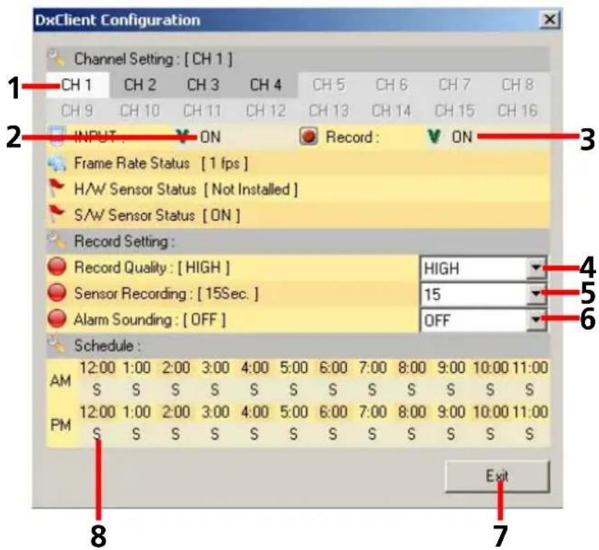 SWANN SW342-LPP - DxClient Configuration - Netviewer - 2