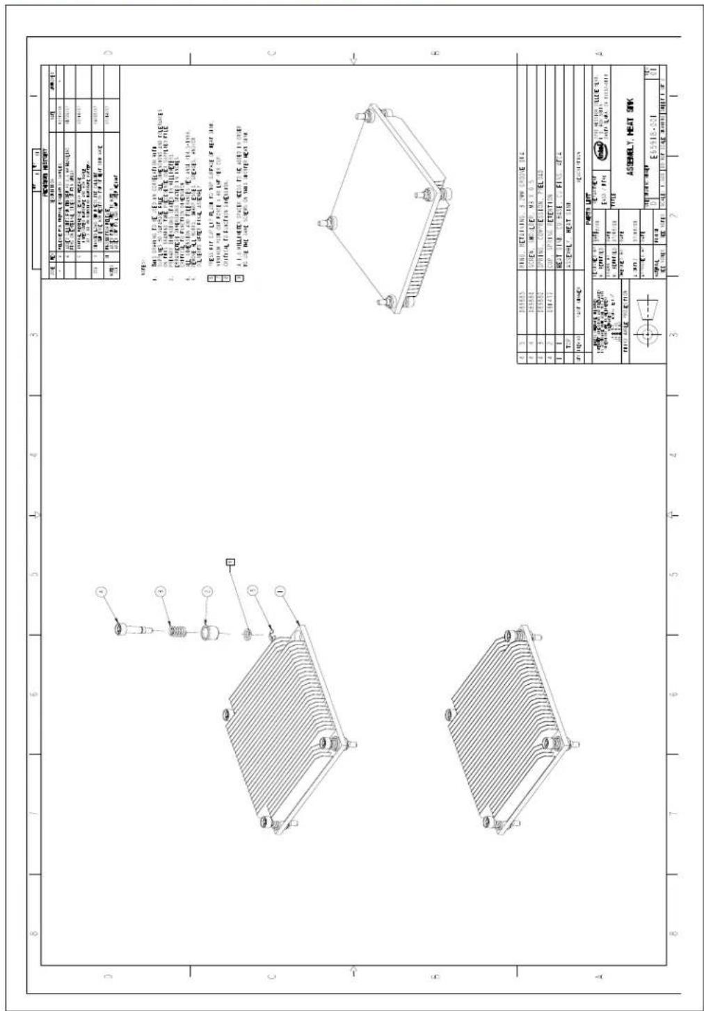 Technical drawing of a heat exchanger with labeled components and technical specifications in Chinese.