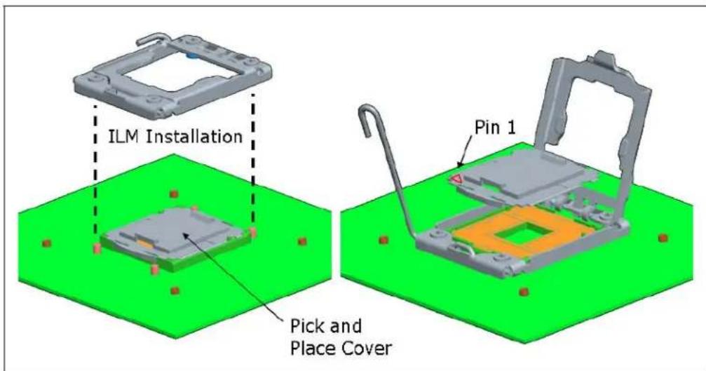ILM Installation Pick and Place Cover Pin 1