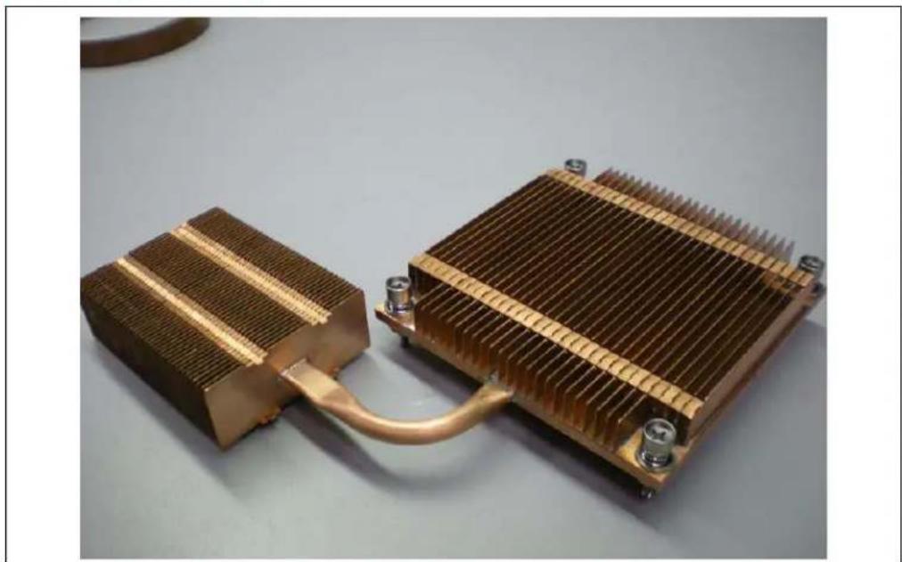 HP Intel Xeon E5507 - E.2.2 Custom Heat Sinks For UP ATCA - 1