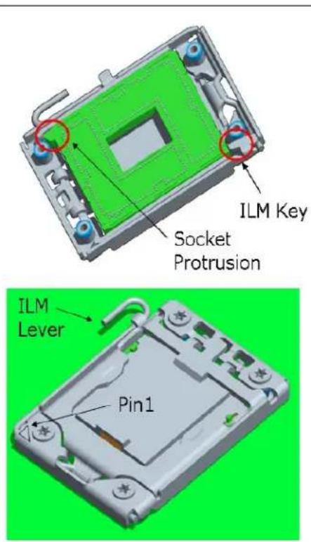 ILM Key Socket Protrusion ILM Lever Pin1